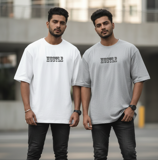 Unisex Oversized Hustle T-Shirt