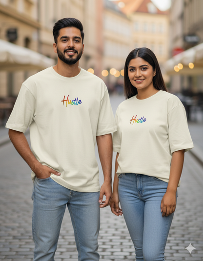 Unisex Oversized Hustle T-Shirt