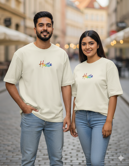 Unisex Oversized Hustle T-Shirt