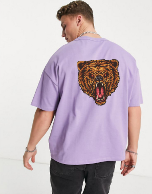 Unisex Oversized Wild Bear T-Shirt