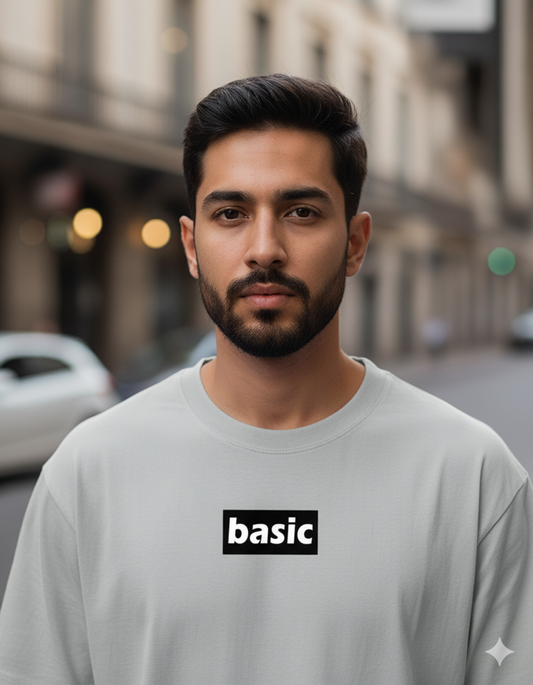 Unisex Oversized Basic T-Shirt