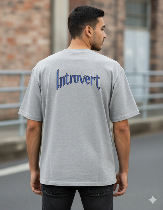 Unisex Oversized Introvert T-Shirt