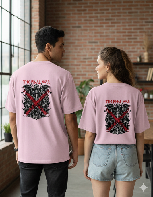 Unisex Oversized The Final War T-Shirt