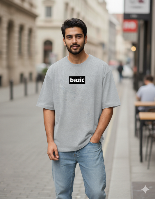 Unisex Oversized Basic T-Shirt